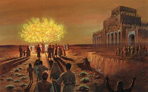 What is the symbolism of the fruit of the tree of life seen in the vision of the prophet Lehi?