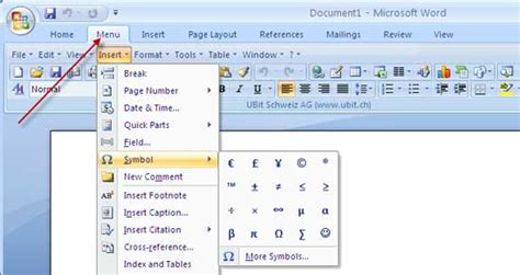 Get classic menu & toolbars in Office 2010 with UBitMenu - Techtrickz