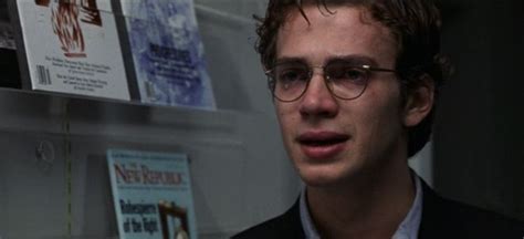 Hayden Christensen "Shattered Glass" | Hayden christensen, Crying men, Men actors