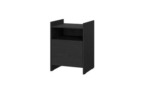 Atik Bedside Table - modern white nightstand for bedroom - noo.ma