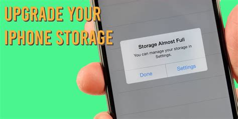 How To Upgrade iPhone Storage? - SPR