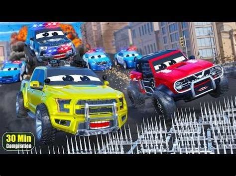 Police Cars - Action Packed Chase To Catch Robbery Cars Compilation ...