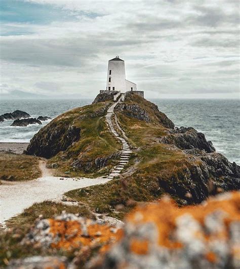 “The most famous lighthouse in Wales? . Ynys Llanddwyn or Llanddwyn Island is a small tidal island…”