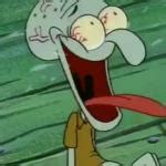 LAUGHING SQUIDWARD Meme Generator - Imgflip