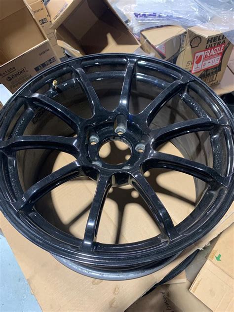 Original 17 inch Advan Rims Staggered, Car Accessories, Tyres & Rims on ...