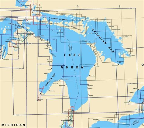 TheMapStore | NOAA Charts, Great Lakes, Lake Huron