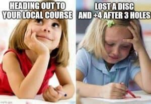 11+ Hilarious & True Disc Golf Memes | Discing Daily