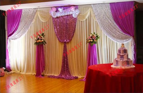 Aliexpress.com : Buy Wedding banquet decoration stage background ...