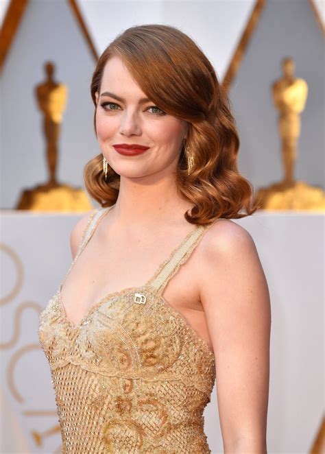 Emma Stone Oscar 2017 Red Carpet Arrival: Oscars Red Carpet Arrivals 2017 - Oscars 2017 Photos ...