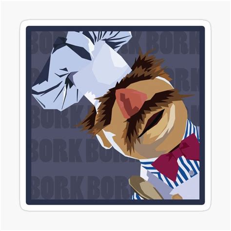 Swedish Chef "Bork Bork" Art Board Print by ShoeboxMemories | Art ...