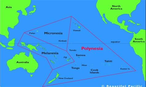 Polinesia mapa | Polynesia map, Island travel, Travel information