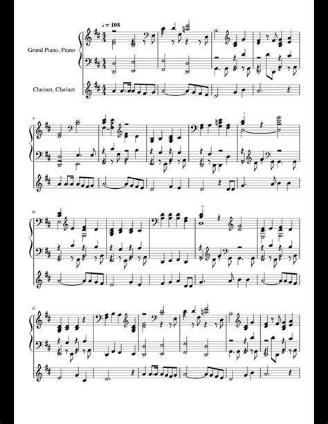 We bring the sacrifice of praise - Kirk Dearman sheet music for Piano, Clarinet download free in ...