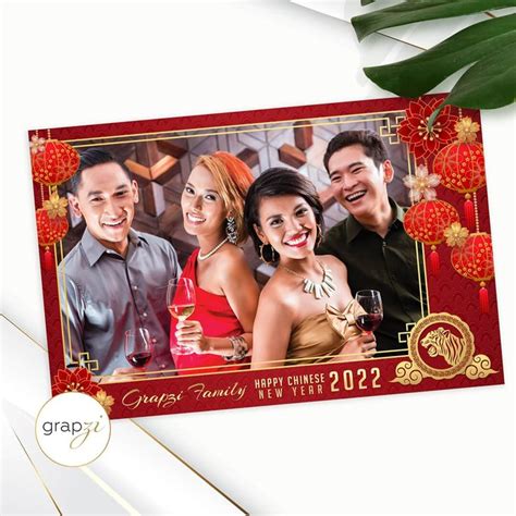 Chinese New Year Photo Booth Template Tiger Year 1UP Photo - Etsy in 2022 | New year photos ...