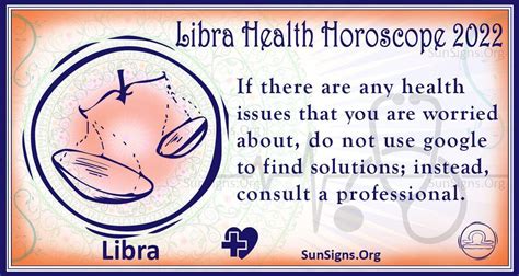 Libra Health And Fitness Horoscope 2022 Predictions - SunSigns.Org