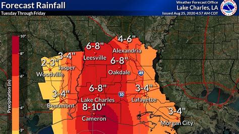 National Weather Service releases Jefferson County projections - Port Arthur News | Port Arthur News