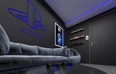 PlayStation Room on Behance