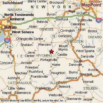 Where is Gainesville, New York? see area map & more