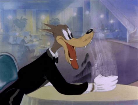 gif loup tex avery - Milk Arrow