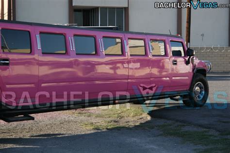 Las Vegas Pink Hummer Limo | Bachelor Vegas