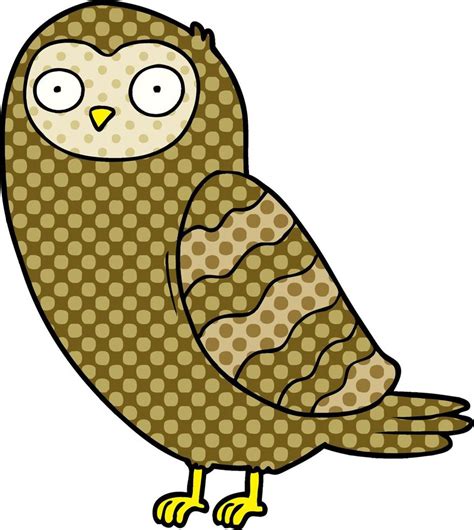 cartoon owl character 12465949 Vector Art at Vecteezy