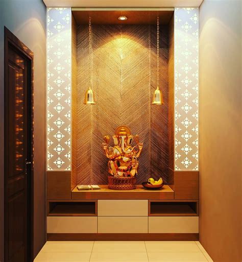 7 Beautiful Mandir Designs For Small Flats That Will Fit Right