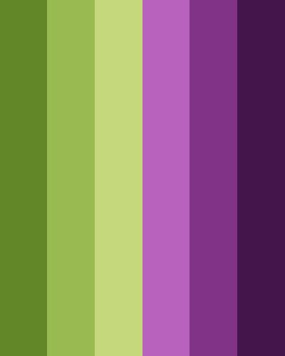 Purple Green Color Scheme