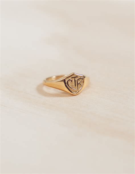 CTR Ring in Gold – Shop Stevie