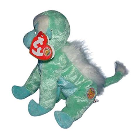 Zoomer - ty beanie baby - zoomer the monkey (bbom february 2006 ...