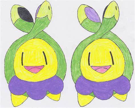 Shiny Budew-Comparison by RoyM13 on DeviantArt