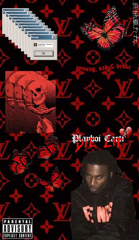 Playboi Carti x LV | Rapper wallpaper iphone, Cărți wallpaper, Iphone wallpaper