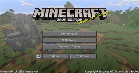 HD Minecraft Title Screen Logo Minecraft Texture Pack