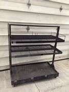 LARGE INDUSTRIAL METAL RACK - Currie Auction Service