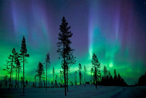 northern lights over kiruna, sweden photo | One Big Photo