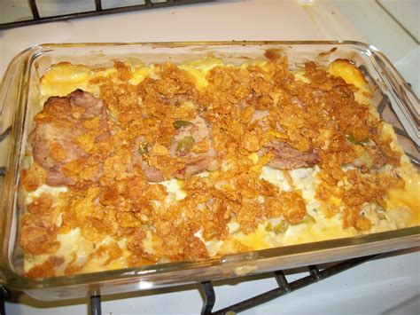 Pork Chop 'N Potato Bake