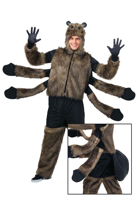 Adult Furry Spider Costume | Bug Halloween Costumes