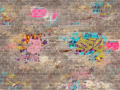 Graffiti Wall Texture Free Download (Brick-And-Wall) | Textures for ...