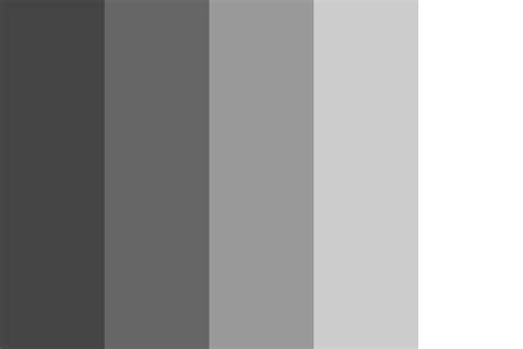 Jet Grey Scale Color Palette. #colorpalettes #colorschemes #design # ...