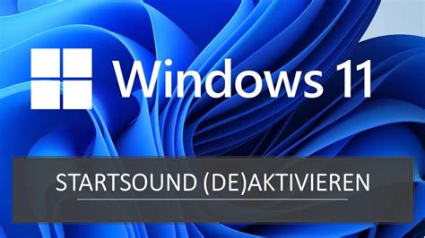 Startsound in Windows 11 ausschalten – so geht's