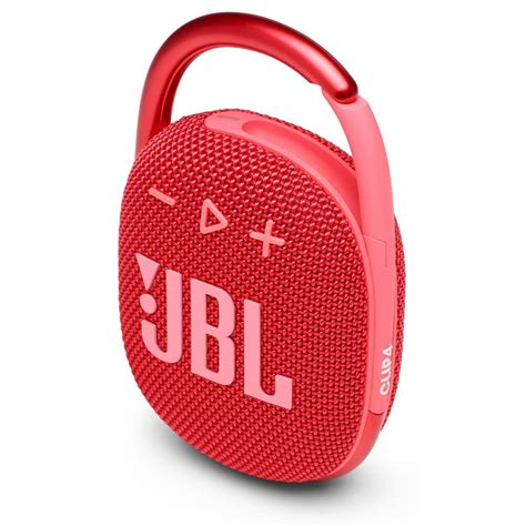 JBL Clip 4 Portable Bluetooth Speaker - Red - Walmart.com - Walmart.com