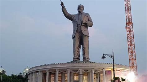 Telangana CM K Chandrasekhar Rao unveils India's tallest Ambedkar ...