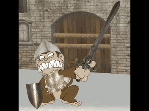 Evil Monkey Medieval GIF - Evil Monkey Medieval - Discover & Share GIFs