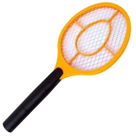 Handheld Electric Shocks Bug Zapper Battery Operated Indoor/Outdoor Fly ...