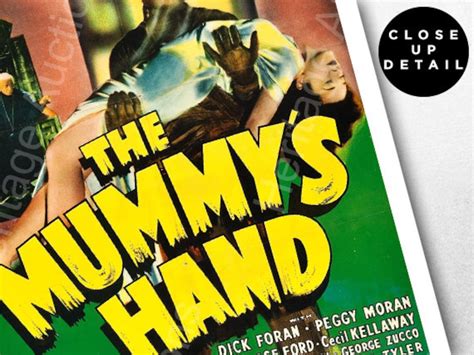 MOVIE poster vintage The Mummy's Hand Classic Horror | Etsy