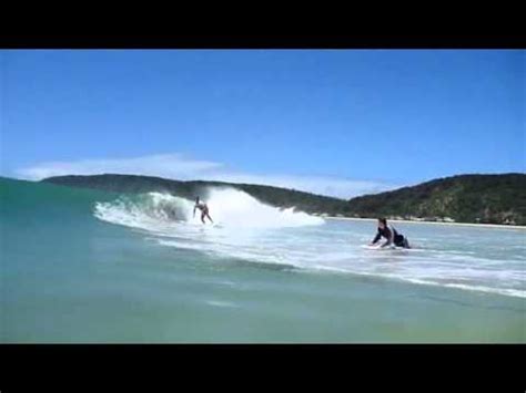 Double Island Point Surfing - YouTube