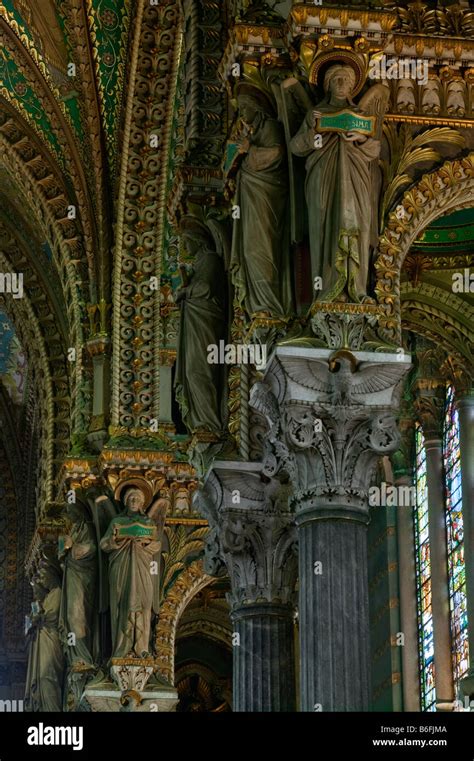 NOTRE DAME BASILICA LYON FRANCE Stock Photo - Alamy