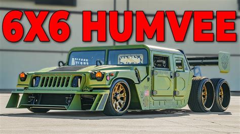 World's FIRST 6x6 Humvee!! – Gas Monkey Garage