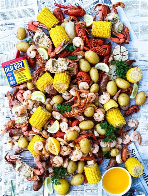 Southern Low Country Boil With Cajun Lemon Butter » Sea Salt Savorings