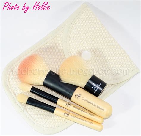 Random Beauty by Hollie: REVIEW: ELF Mineral 4 Piece Bamboo Brush Set (Travel Size)
