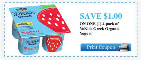 New $1/1 YoKids Greek Organic Yogurt Coupon!! - Living Chic Mom