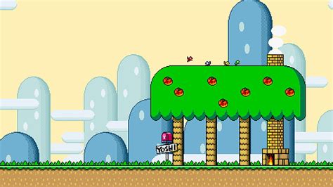 Super Mario World Background